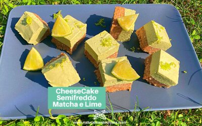 CheeseCake Semifreddo Matcha e Lime